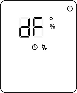 indoor unit displays df indicator