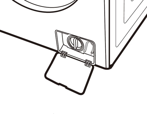 How to clean the Debris filter in Samsung Front Loading Washing Machine?