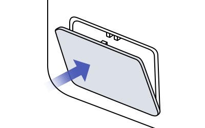 close the cover door of the heat exchanger
