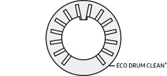 use the eco durm clean plus function