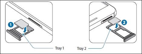 Galaxy A5/A7 2017: How to install the SIM or USIM card on Dual SIM model