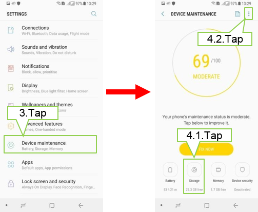 Galaxy A8/A8+: How do I unmount the memory card?