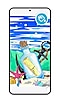 The PENUP app depicts a colored illustration of a note encased in a bottle resting at the ocean floor.