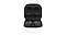 Black Galaxy Buds2 in an open white case.