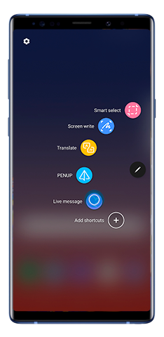 Select live message