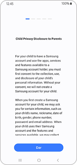 Vaiko privatumo atskleidimas tėvams ekrane.