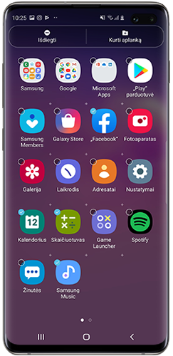 Pasirinkite norimus grupuoti elementus