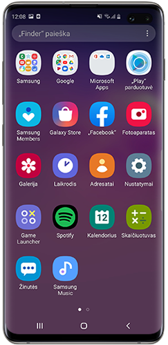 Palieskite „Play Store“