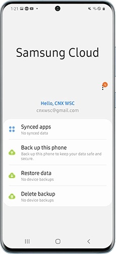 Kaip valdyti „Samsung Cloud“