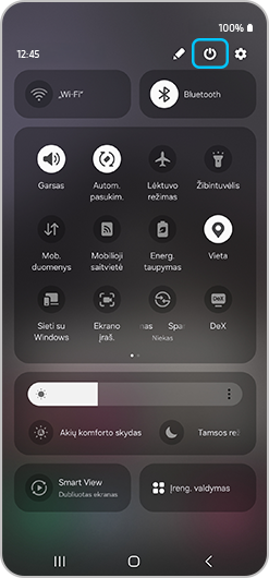 kameros fokusavimo funkcija saugiame režime žingsnis 2