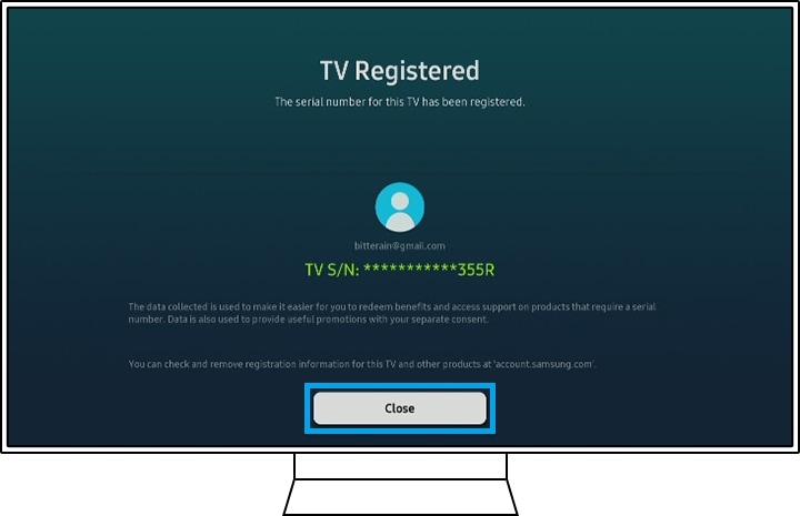 TV Registration (TV-registrering)