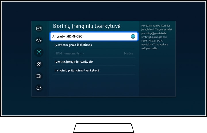 „Anynet+ (HDMI-CEC)“
