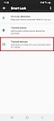 Tap Trusted devices