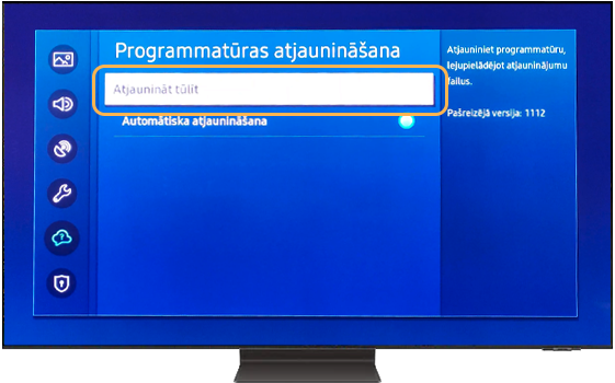 Atlasiet Atjaunināt tūlīt.