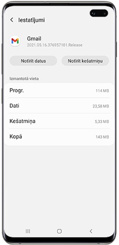 Tālrunī pieskarieties opcijai Mainīt