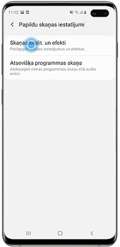 Pieskarieties “Skaņas kvalit. un efekti”