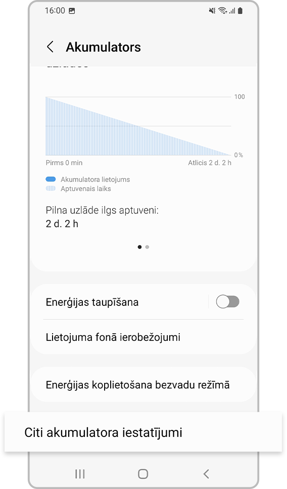 aktivizēt ātro uzlādi, 3. solis