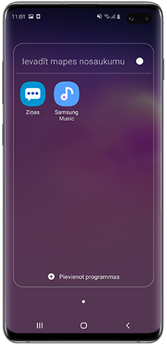 Velciet programmu virs citas programmas