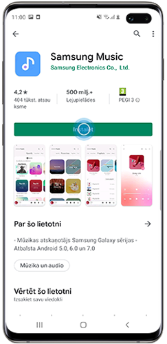 Pieskarieties “Instalēt”