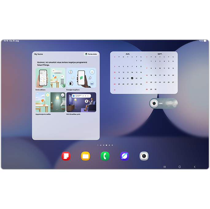 Pagrieziet atpakaļ un pievienojiet logrīku