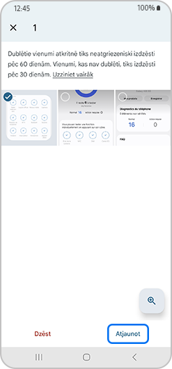 Atlasiet fotoattēlus, kurus vēlaties atjaunot