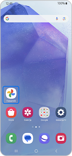 Pieskarieties lietotnei Google fotoattēli