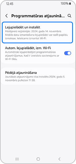 Pieskarieties Lejupielādēt un instalēt.