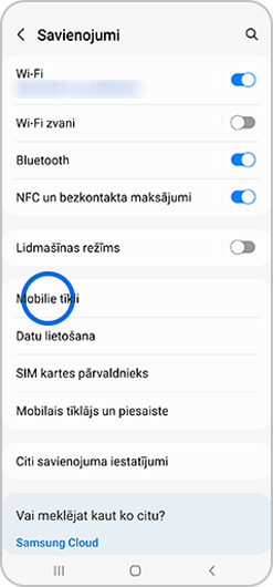 Mobilie tīkli.