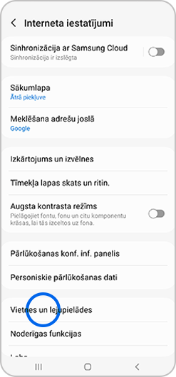 Vietnes un lejupielādes