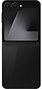 Galaxy Z Flip7 FE in Black seen unfolded from the rear.