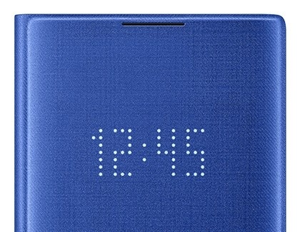 အခ်ိန္ျပသသည့္ Note10 LED အခြံ