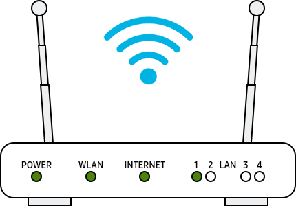 Wi-Fi ချိတ်ဆက်ရန် Router