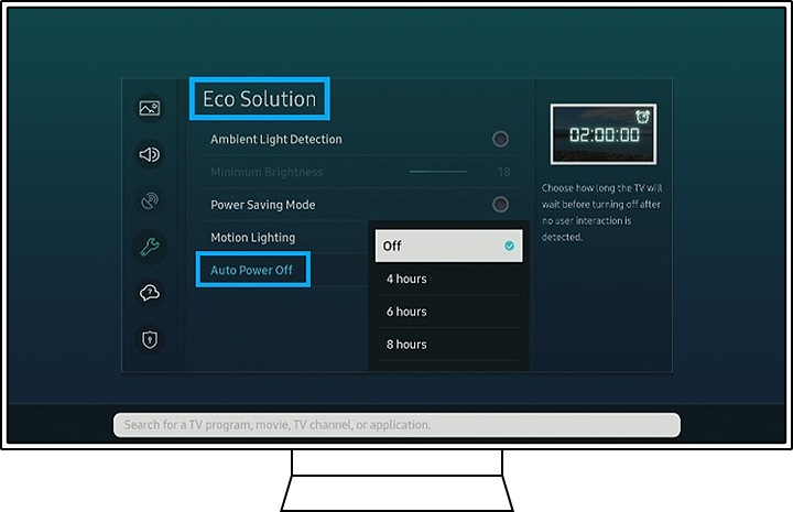 Eco Solution ဆက်တင်