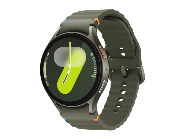 Galaxy Watch 7 акылдуу сааттарын Samsung компаниясынын Кыргызстандагы расмий өнөктөштөрүнүн дүкөндөрүнөн сатып алыңыз.