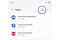 Screenshot of the full names of apps listed under Settings > Apps.
