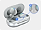 Galaxy Buds en su base.