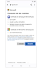 Pantalla de permisos de Microsoft para conectar tus cuentas