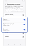 Pantalla de álbumes para sincronizar