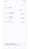 Pantalla de archivos de OneDrive con archivos sincronizados