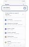 Pantalla de inicio de Ajustes del teléfono