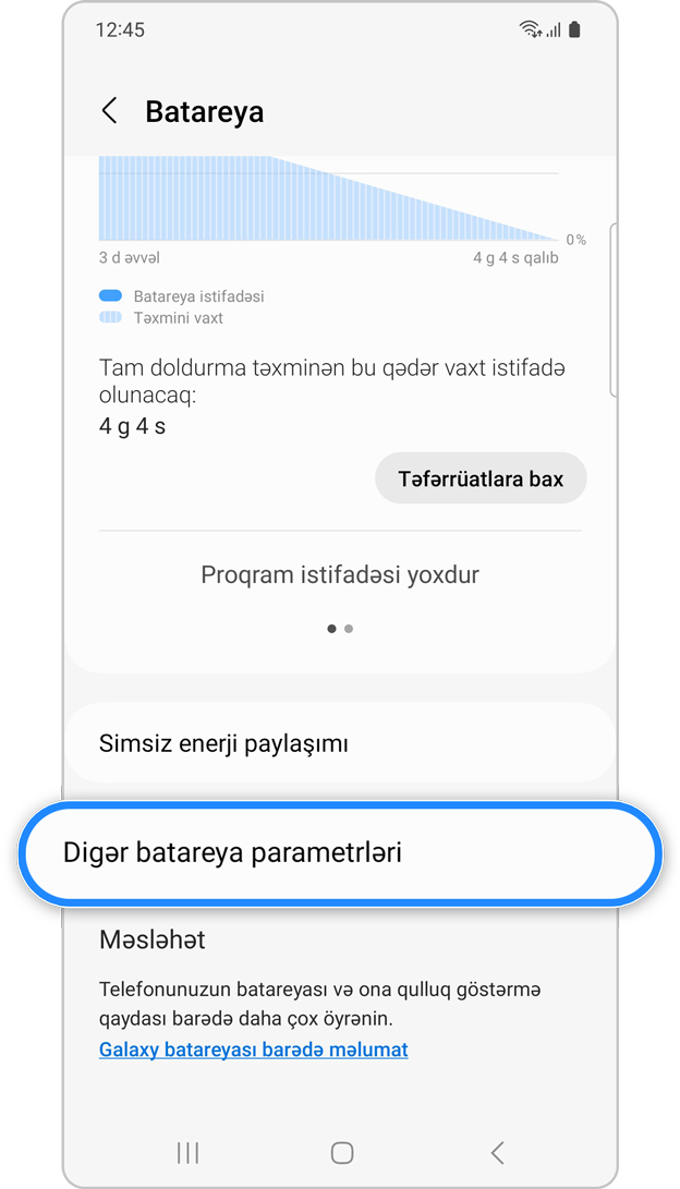 İşıq performans rejimini aktivləşdirin addım 3.