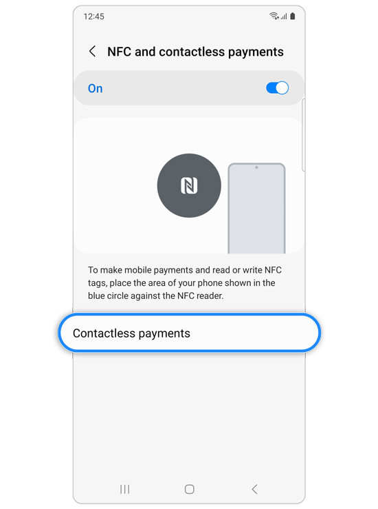 NFC and contactless payment