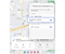 Mapa de ubicaciones de dispositivos Samsung con la opción de Configuración seleccionada.
