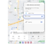 Map of Samsung device locations with Settings option selected.