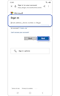 Microsoft account login screen