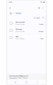 OneDrive files screen with synced files