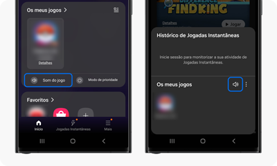 Passo 2. Toque na roda de Definições no canto superior direito do ecrã.