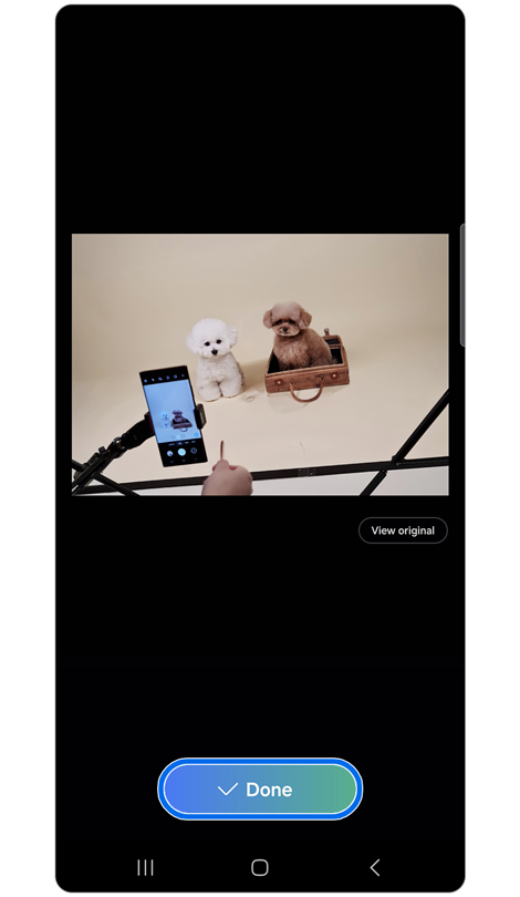 Exemple d'image générée l'édition de photos générative sur le Galaxy S24