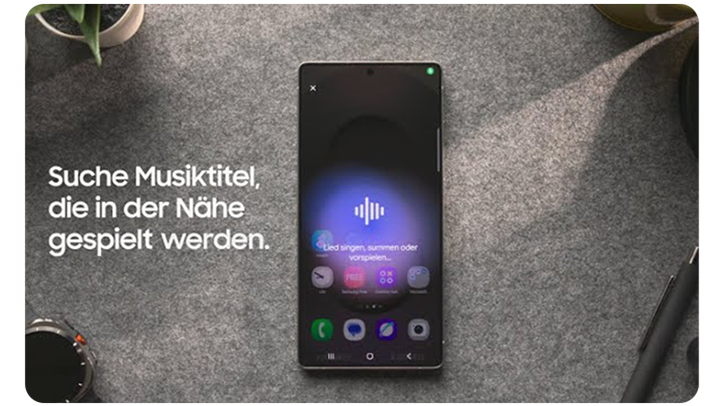 Hilfe-Video - Finde den Song mit Circle to Search mit Google