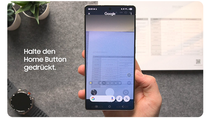 Hilfe-Video - Texterkennung mit Circle to Search mit Google